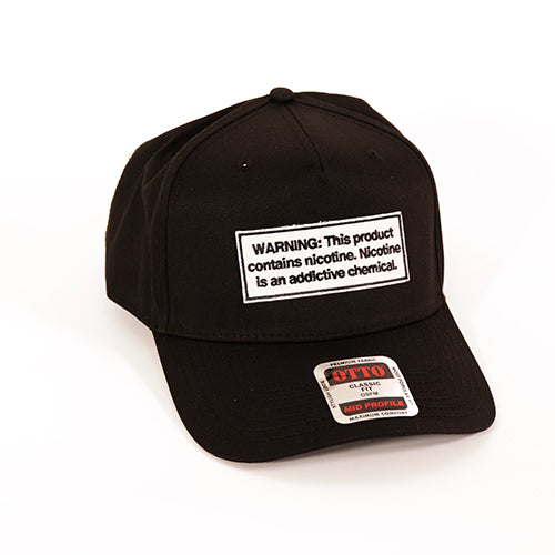 Black Sesh+ Warning Label Hat