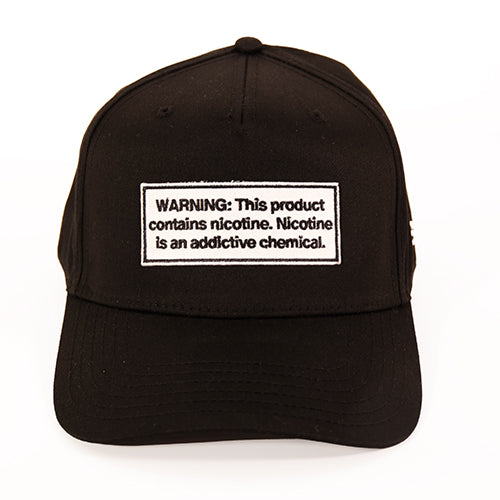 Black Sesh+ Warning Label Hat