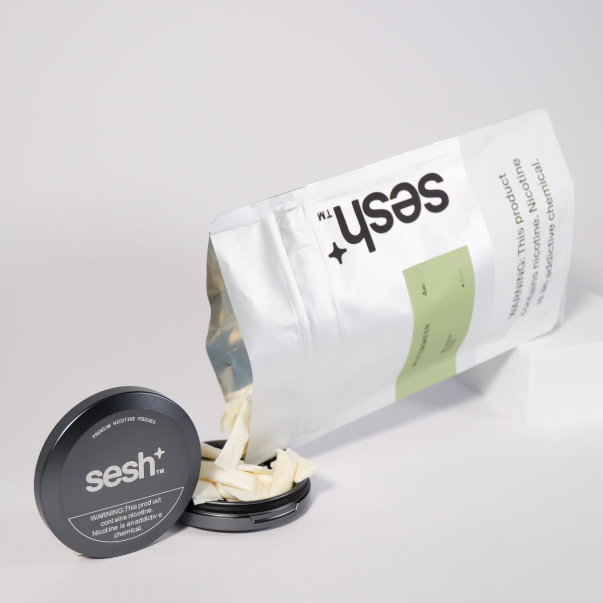 Sesh+ Wintergreen Refill Bag 200 Pouches